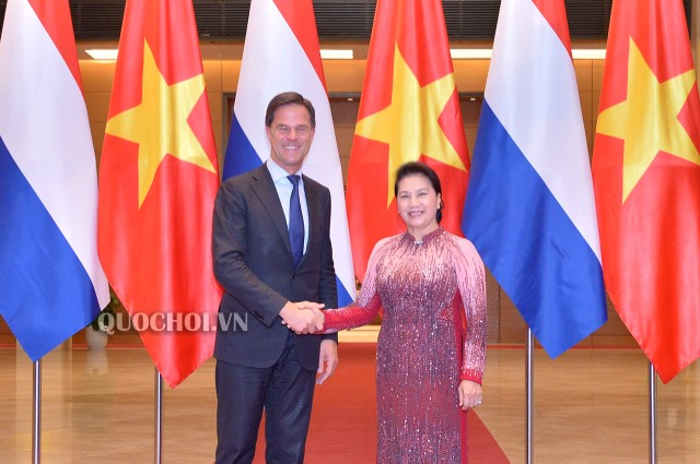 HÌNH ẢNH CHỦ TỊCH QUỐC HỘI NGUYỄN THỊ KIM NGÂN HỘI KIẾN THỦ TƯỚNG HÀ LAN MARK RUTTE